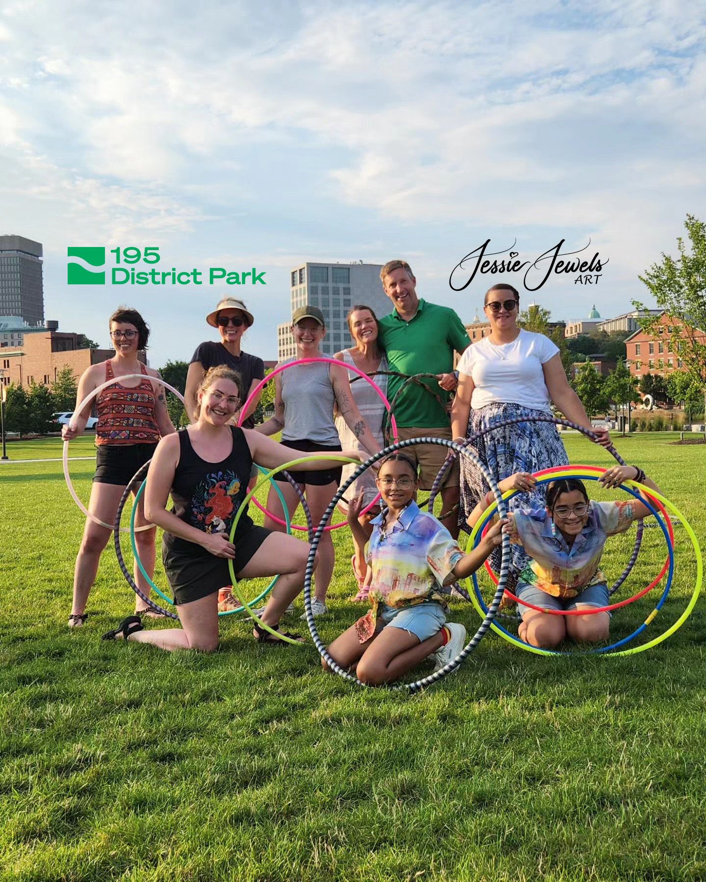 Hula Hooping and Spin Jam with Jessie Jewels