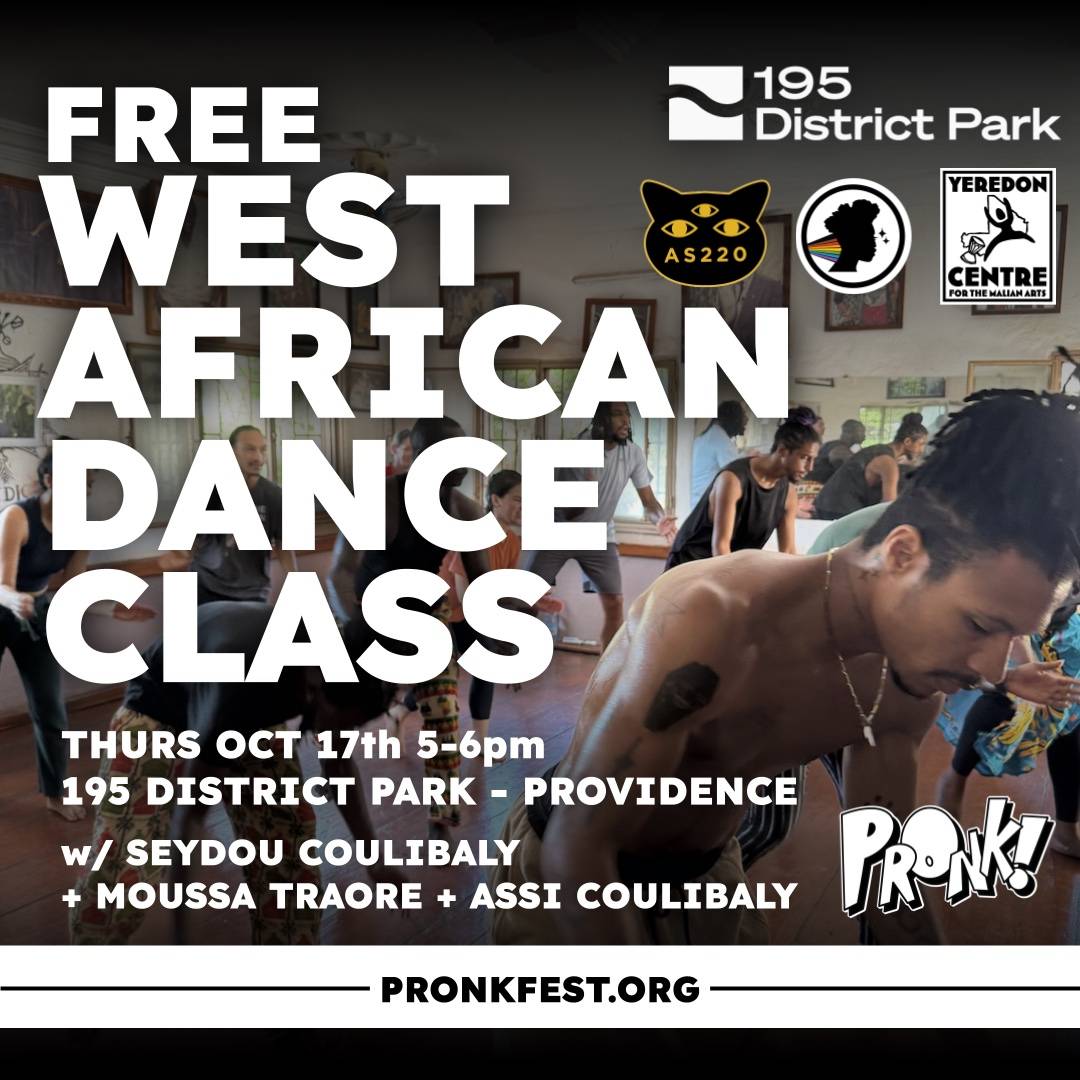 PRONK! presents: West African Dance Class